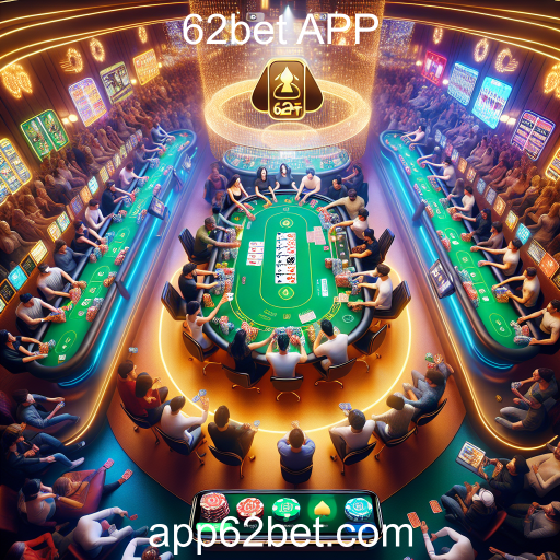 Poker Rooms: A Experiência de Jogo no 62bet APP